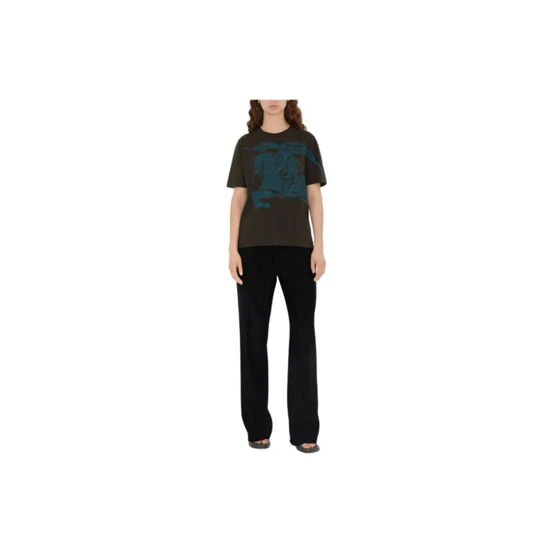 Burberry EKD Motif Crewneck T Shirt-2