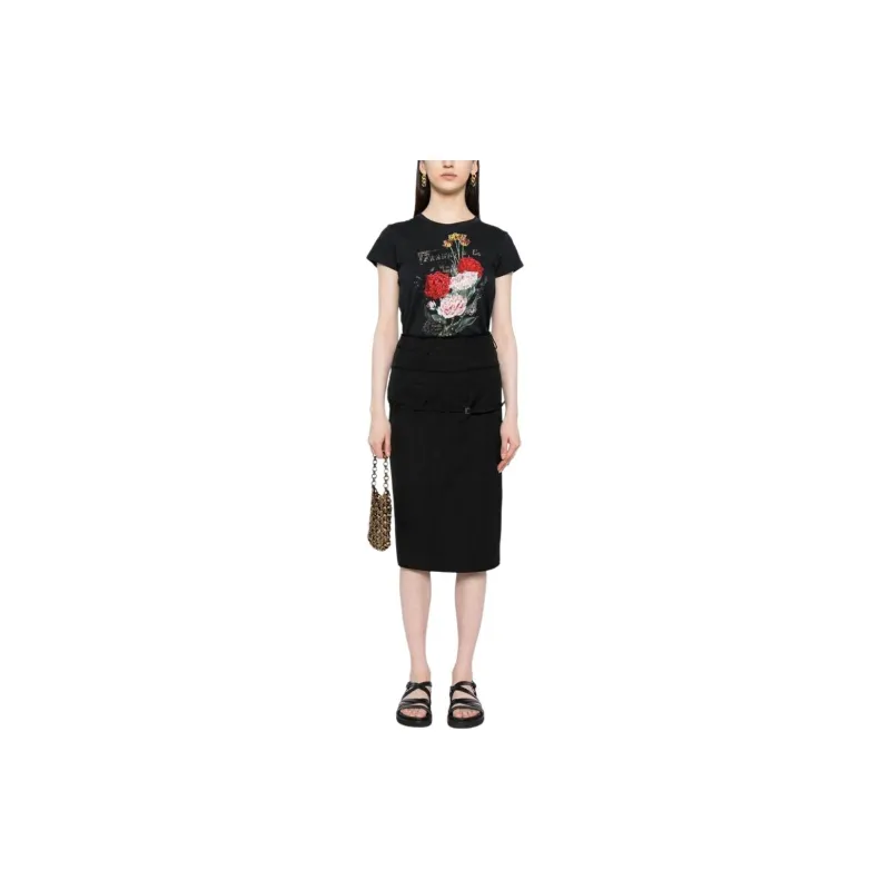 Camilla Floral-print Cotton T-shirt-2