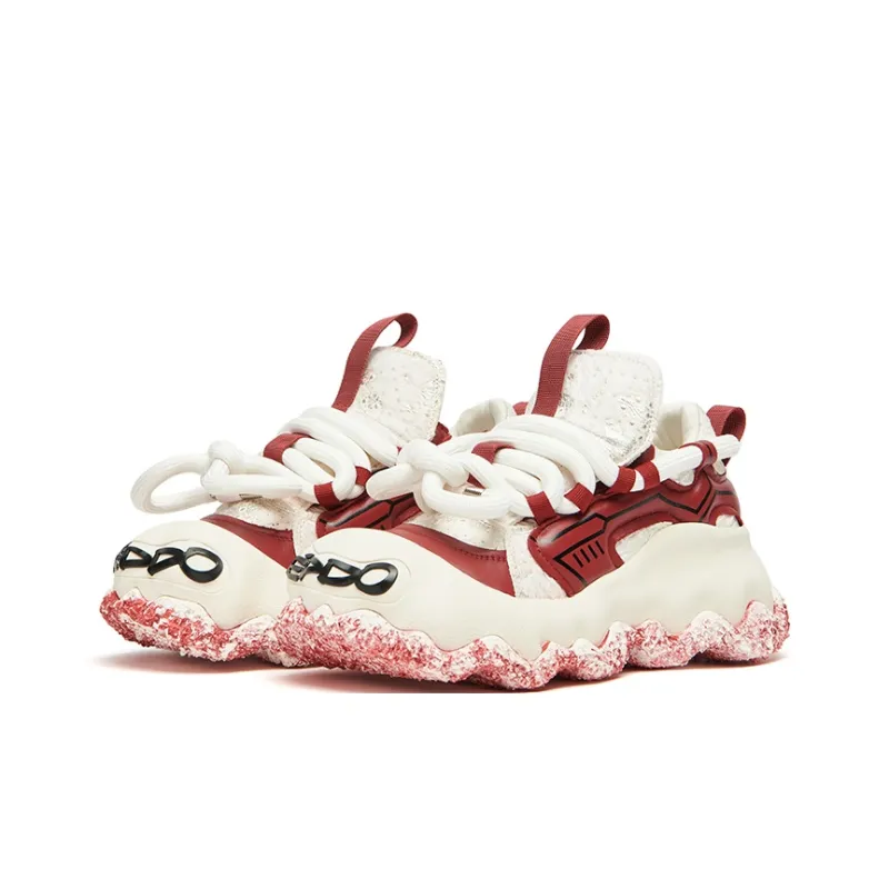 KEDDO Paint Is Not Dry Low-Top Chunky Sneakers Unisex-2