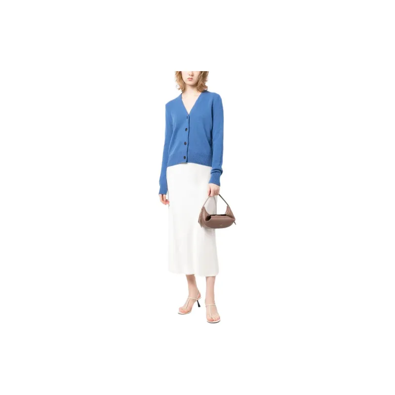 VINCE V-neck Cashmere Cardigan-1