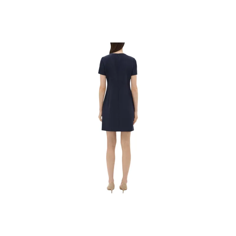 THEORY Short-Sleeved Dresses Women's Marine Blue-2