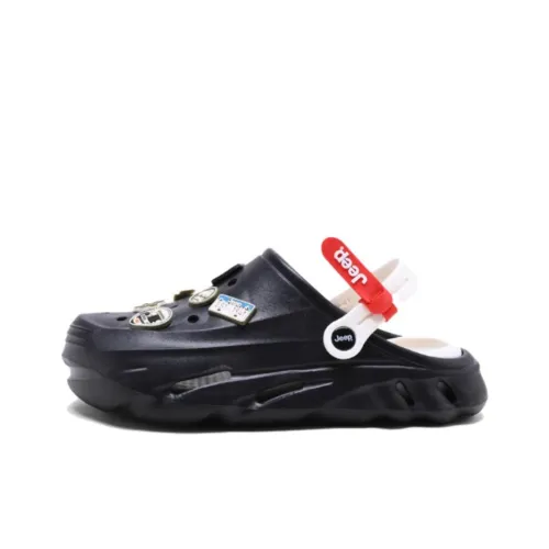 BELLALILY Leather Patchwork Abrasion Resistant Slip Resistant Closed Toe Slippers Womens