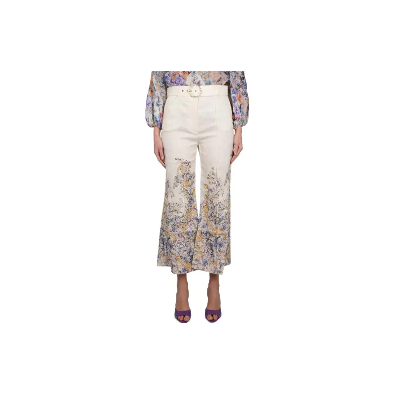 Zimmermann Casual Pants Women's White-1