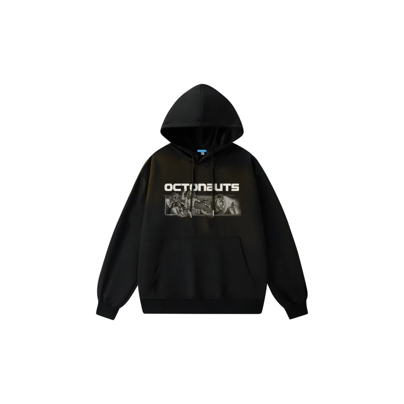 Small Columns Under The Sea Hoodie Unisex-5