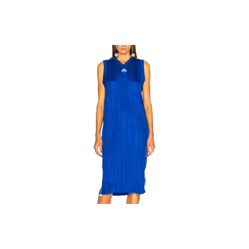 Alexander Wang X Adidas Sleeveless Dresses Women's Blue-2