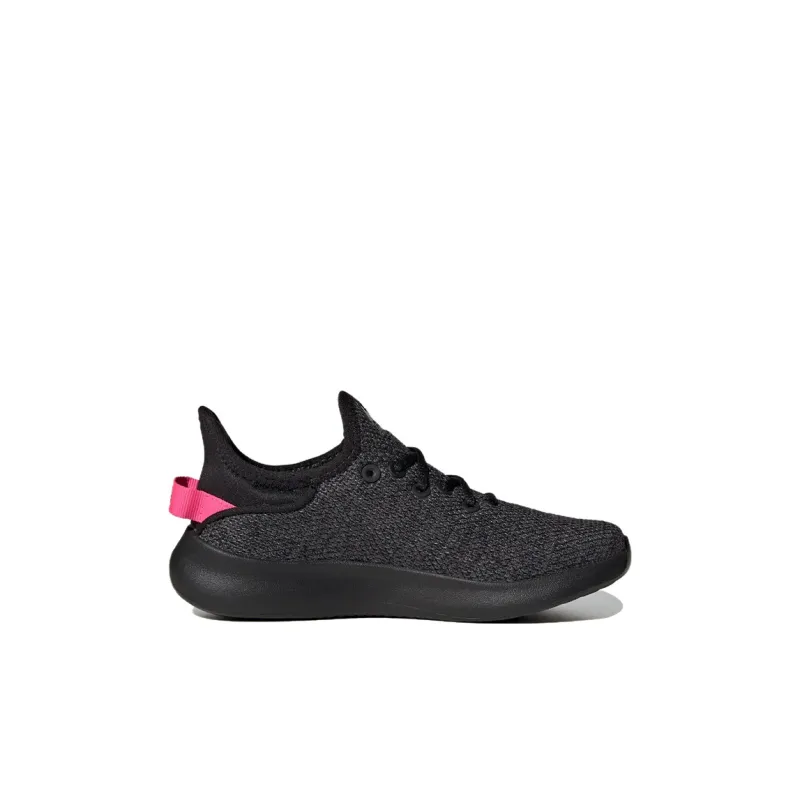 adidas Cloudfoam Pure   Big Kid 'Black Lucid Pink'-1