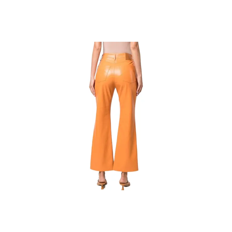 NANUSHKA High Waist Flared Trousers-3