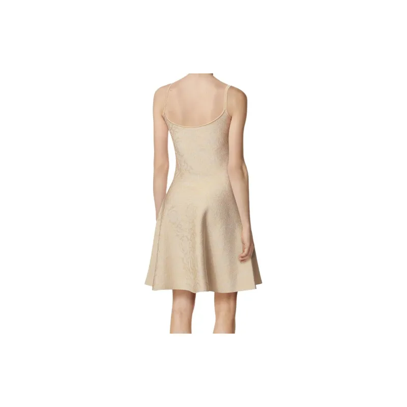 VERSACE Knit Dress 'Light Sand'-2