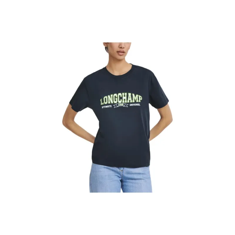 LONGCHAMP T-Shirt Women's Marine Blue-2