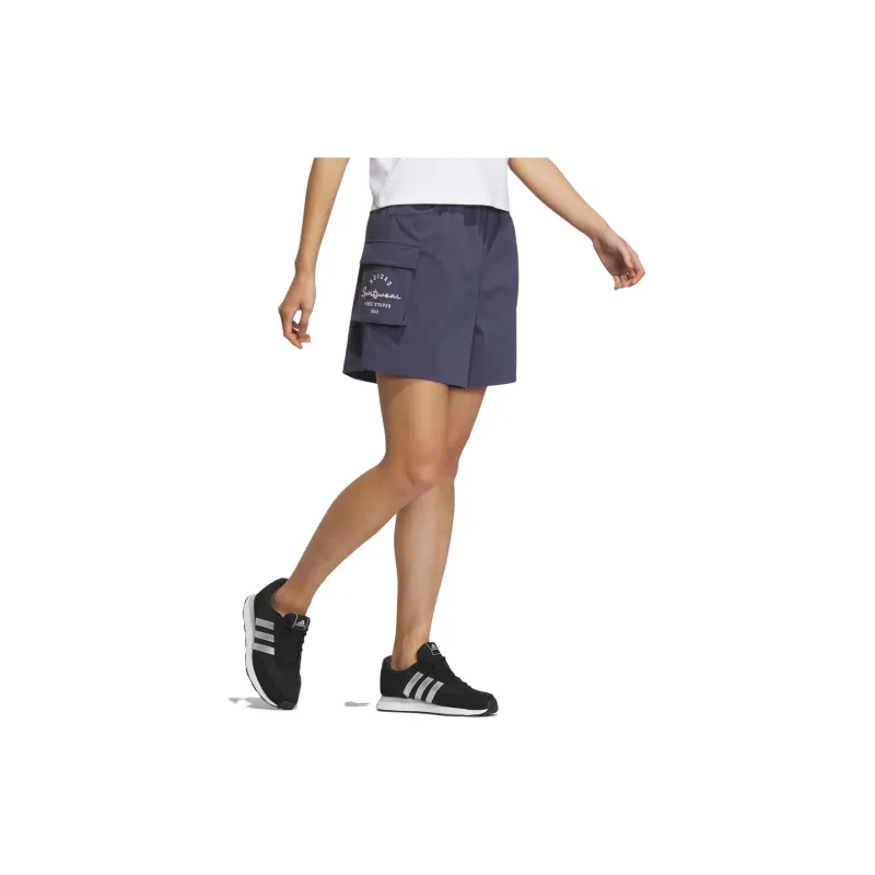 Adidas Sportswear Collection Casual Shorts Women's Dark Navy Blue-3