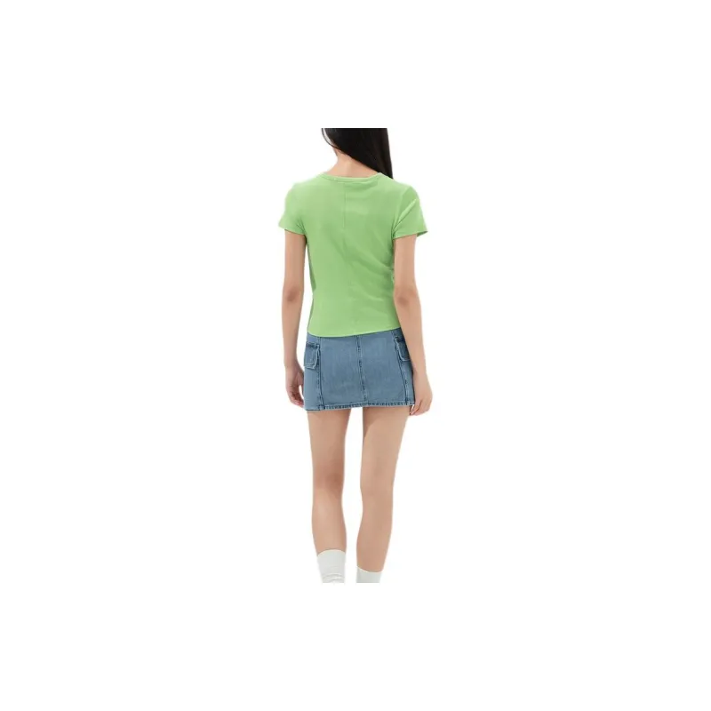 GUESS T Shirts Women's Green-1