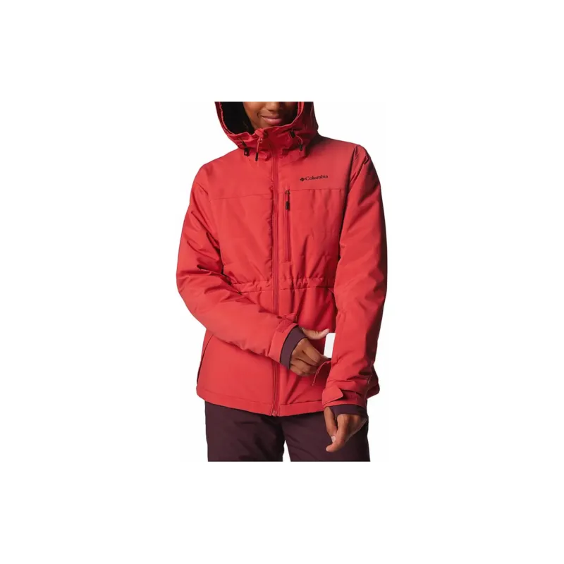 Columbia Omni Heat Women'ss Red Powdered Peak Insulated Jacket Jackets & Coats Women's Red-3