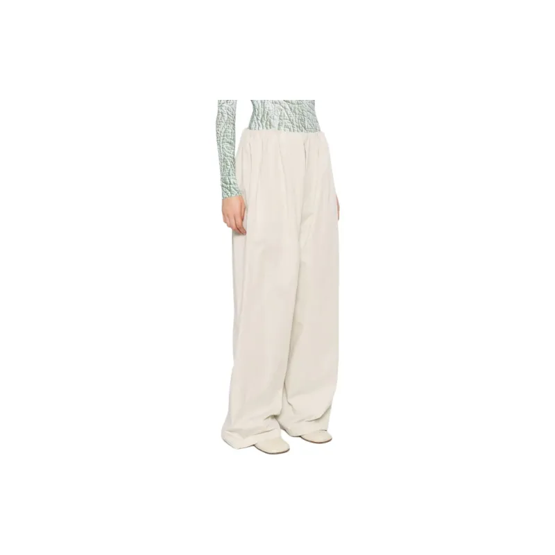 MM6 Maison Margiela Chalk Trousers-3