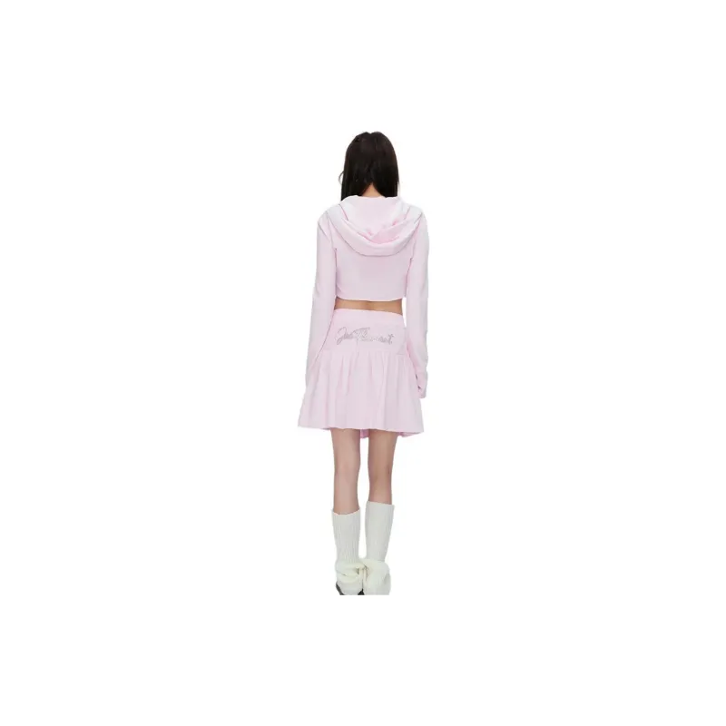 JAC FLEURANT Casual Short Skirts Women's Pink-2
