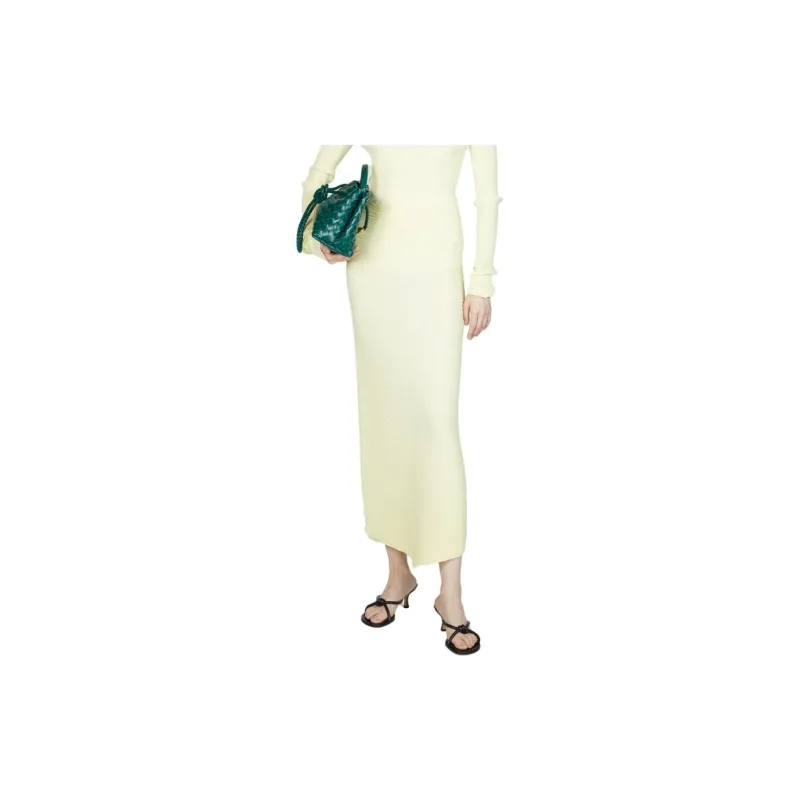 Bottega Veneta Rib Midi Skirt-1