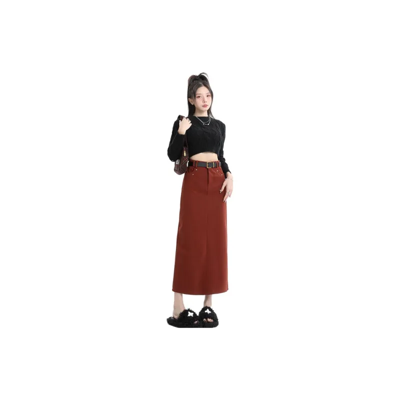 Kazakhstan Casual Long Skirts Women's-2