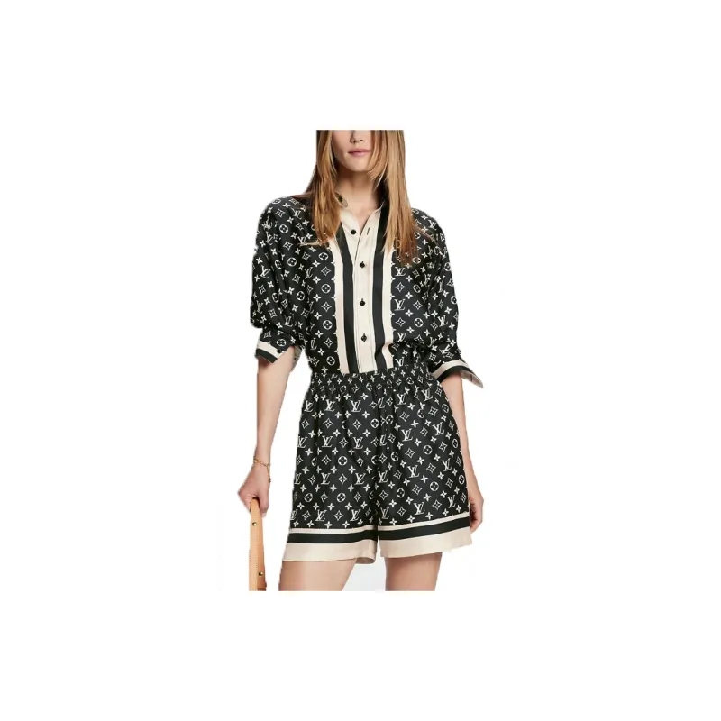 LOUIS VUITTON SS23 Shirt Women's Black-3