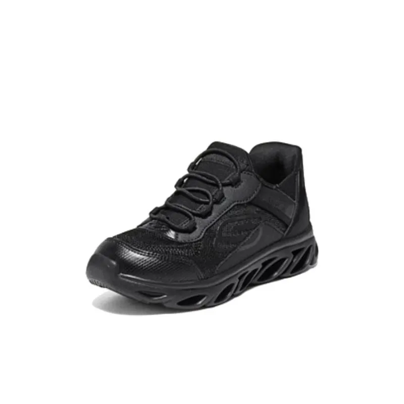 Skechers Slip Resistant Lightweight Cushioning Low Top Kids Lifestyle Shoes All Black Kids'-2