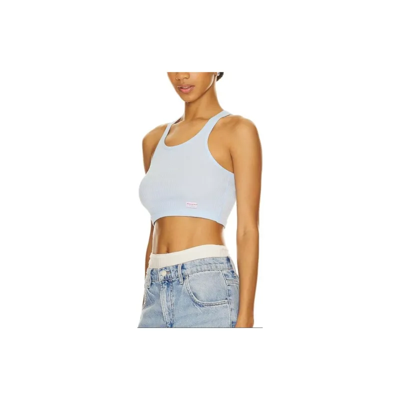 Alexander Wang Tank Tops Women's Sky Blue-5