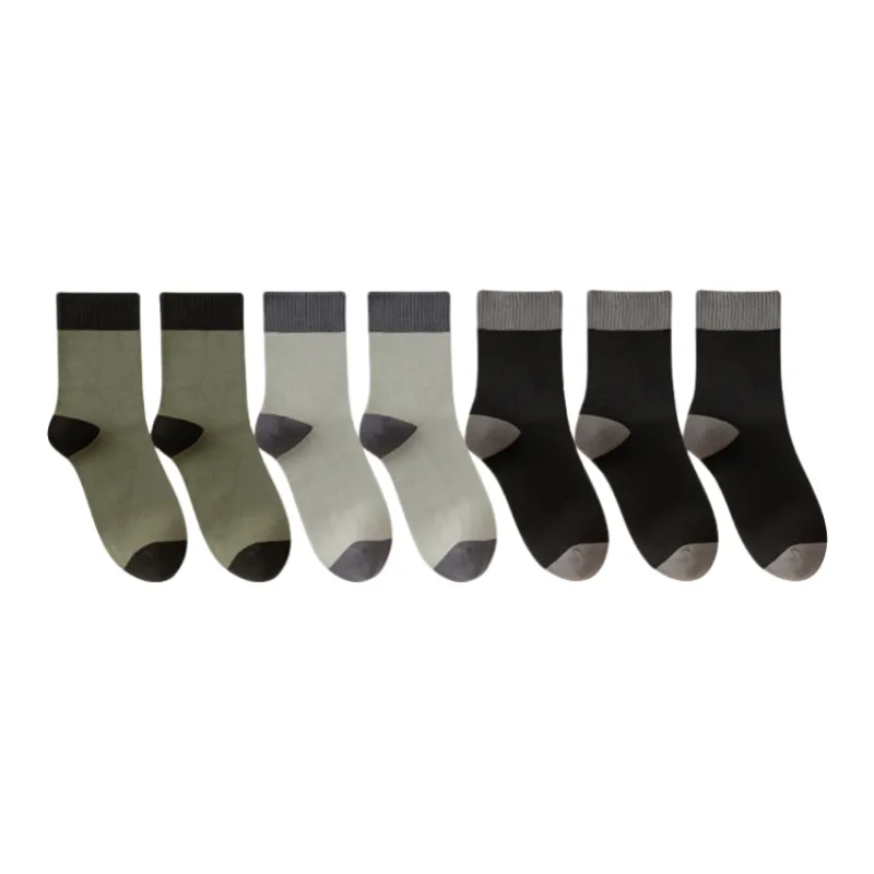 Lan Miao Mid Calf Socks Men's 7 Pack-6