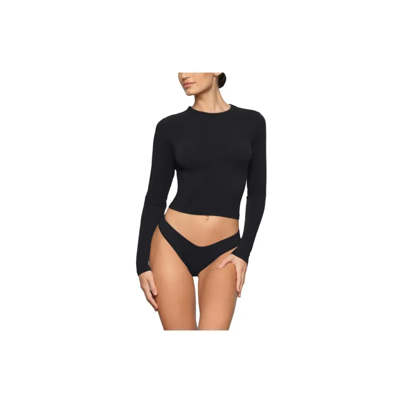 Skims T Shirts Women's Black-1