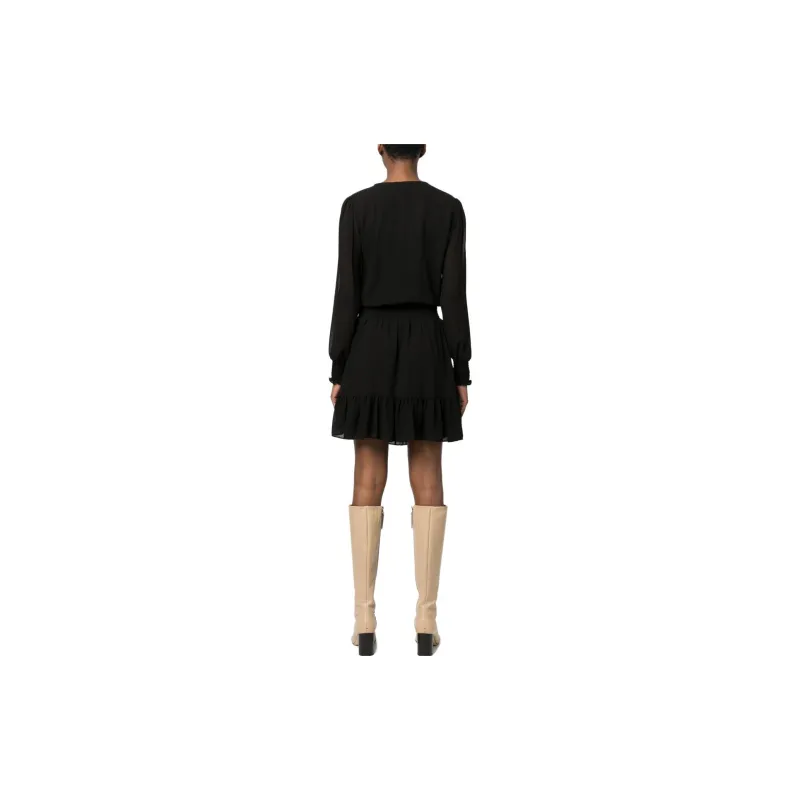 MICHAEL KORS Long Sleeved Dresses Women's Black-3