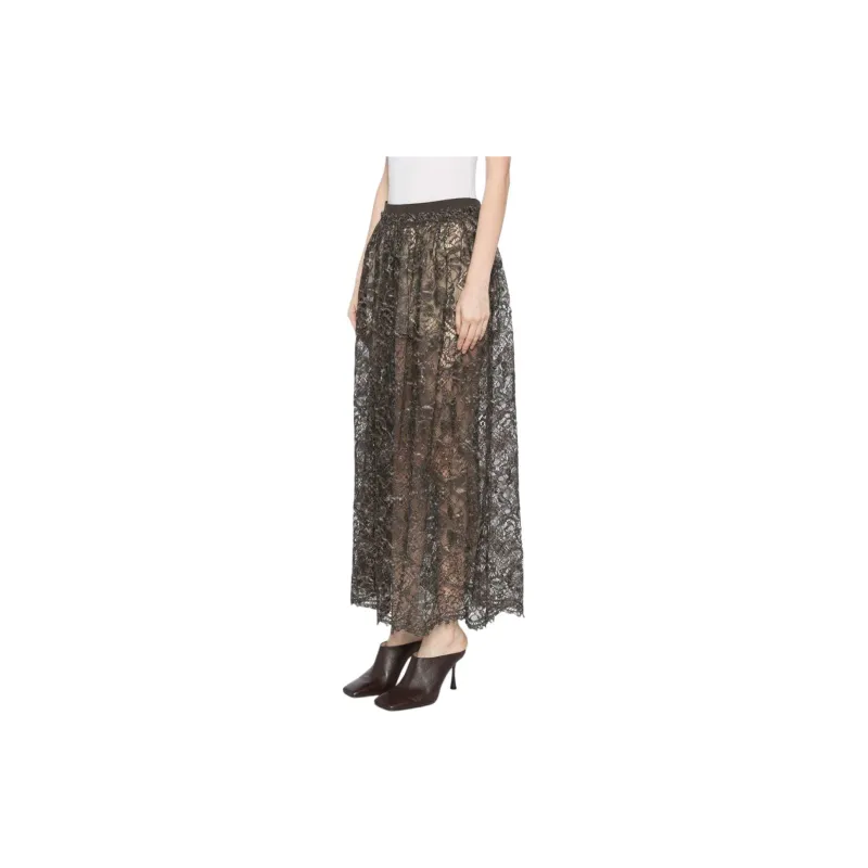 UMA WANG Gillian Lace Skirt-3