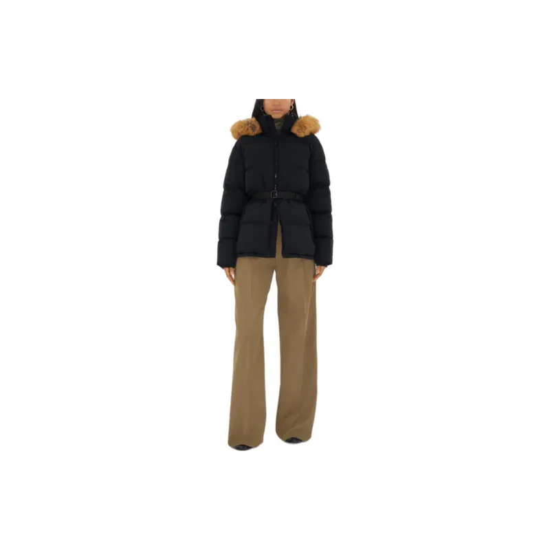Burberry B Shield appliqué Puffer Coat-2