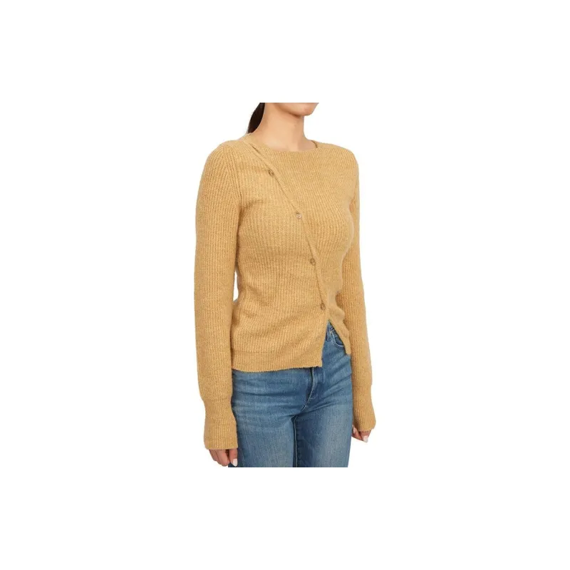 Jacquemus La Maille Pau Asymmetric Cardigan-3
