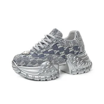 KATHRYN WILSON Low Top Chunky Sneakers Women's Gray