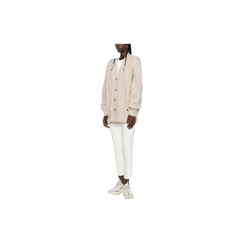 Moncler Sweaters Women's Beige-2