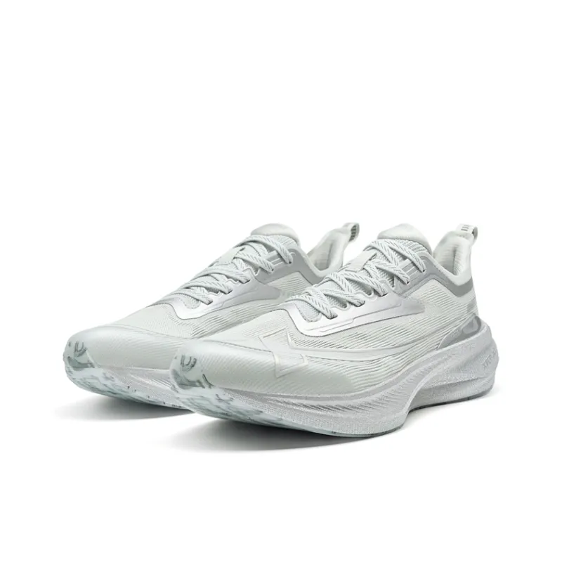 XTEP Two Thousand Kilometers 2.0 Cushioning Wear Resistant Low Top Running Shoes Men's Scholar Color Scheme-3