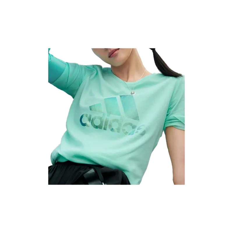 Adidas T Shirt Women's Mint Green-2