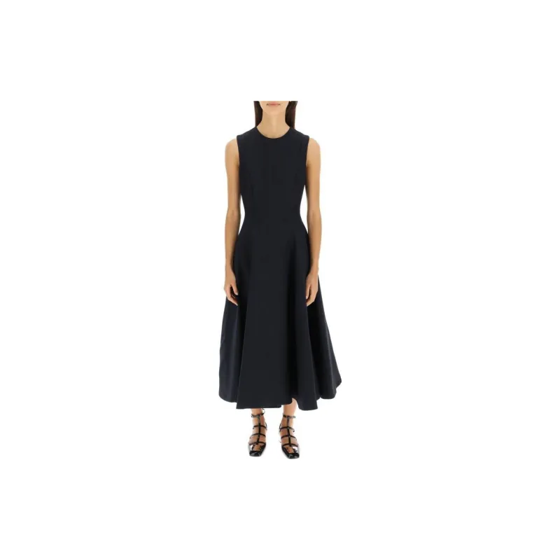 DIOR Quarterly New Products Sleeveless Dresses Women's Black-4