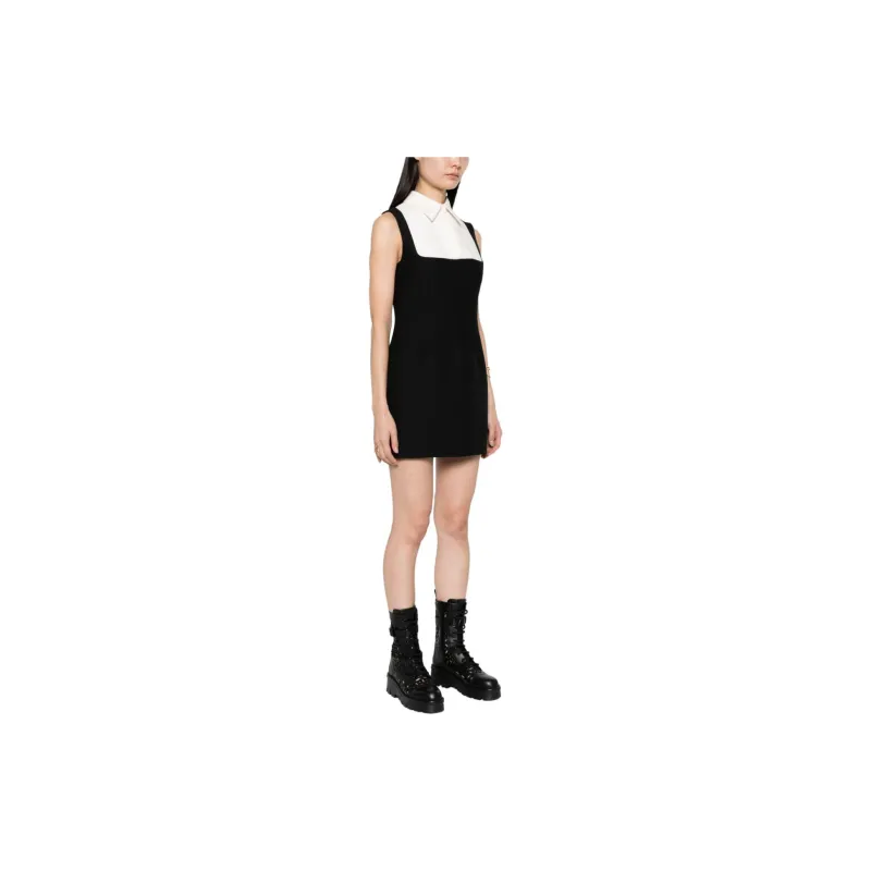 Valentino Casual Short Skirts Women's Black/White-2