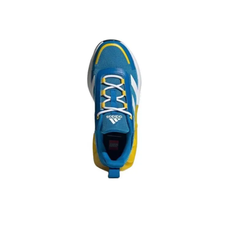 adidas Tech Runner  LEGO X  Big Kid 'Shock Blue Equipment Yellow'-4