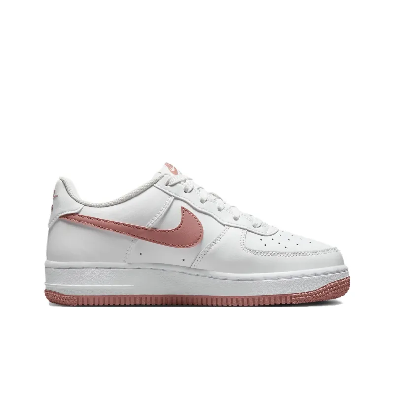 Nike Air Force 1 Low Summit White Red Stardust GS-2