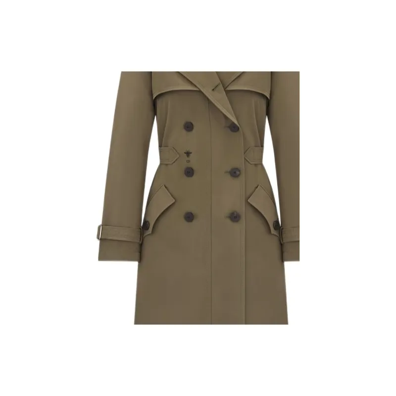 DIOR FW23 Trench Coat Women's Khaki-1