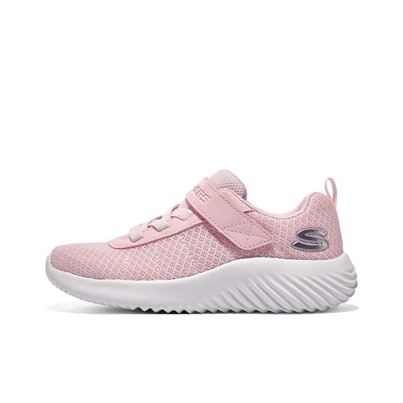Skechers Girls Cushioning, Wear Resistant Low Top Kids' Running Shoes Pink Teenagers-0