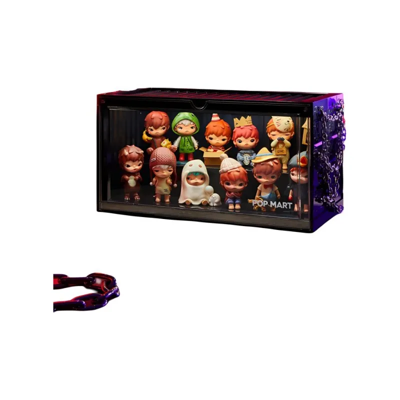 POP MART Container Figure Luminous Display Case Model Accessories-2