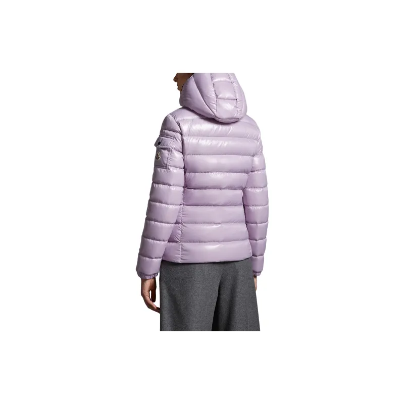 Moncler Buddy Series Down Jackets Women's Light Purple-4