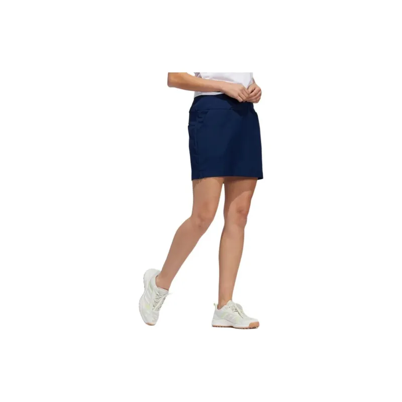 Adidas Adidas Clothing Solid Skort Casual Short Skirts Women's Marine Blue-3