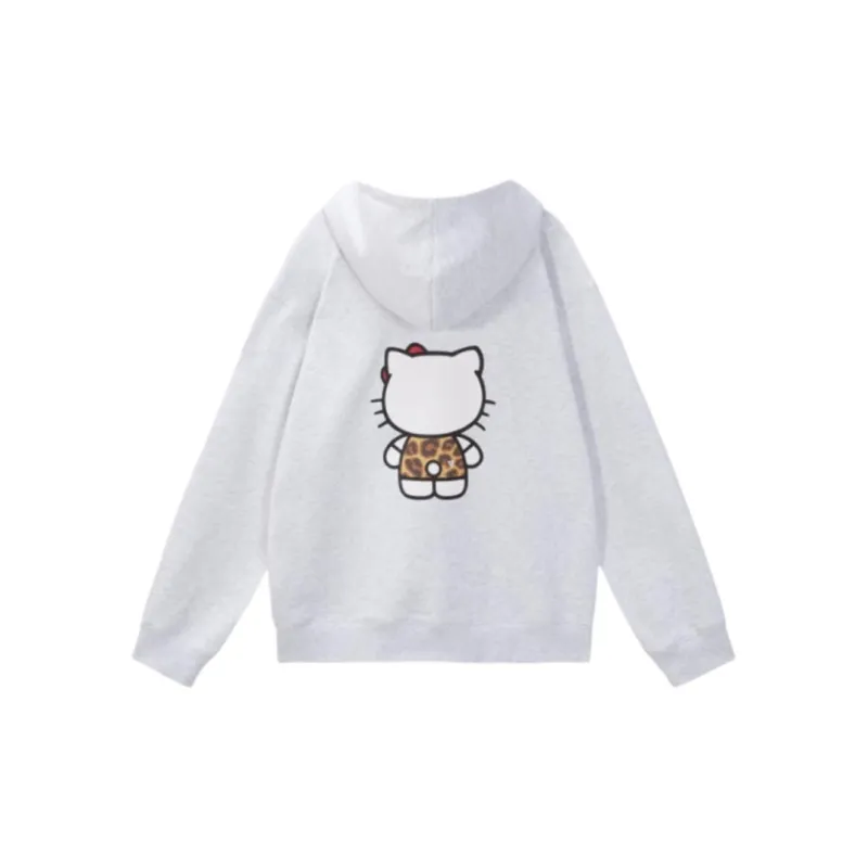 Hello Kitty X GUESS Hello Kitty Co brand Jackets Women's Light Gray-1