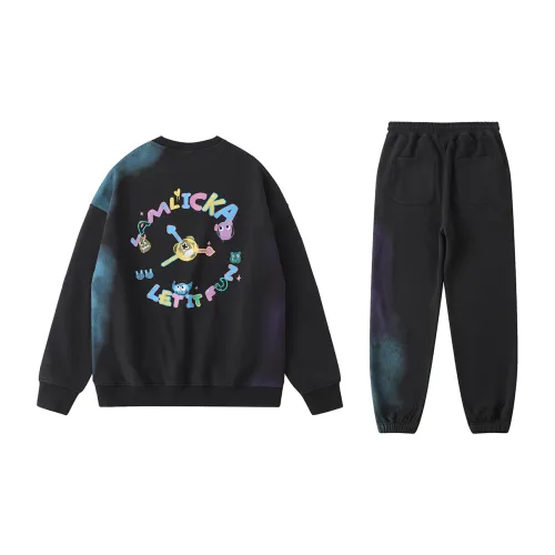 LAMLICKA Sweatshirt Sets Unisex