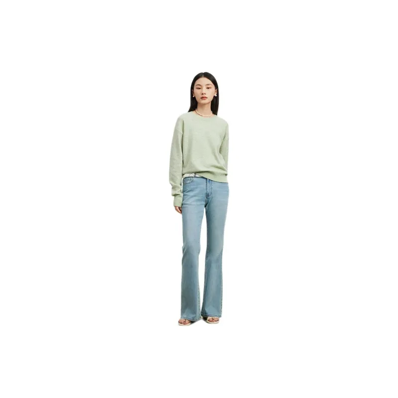 TKY SHOP Knitwear Women's Light Green-1