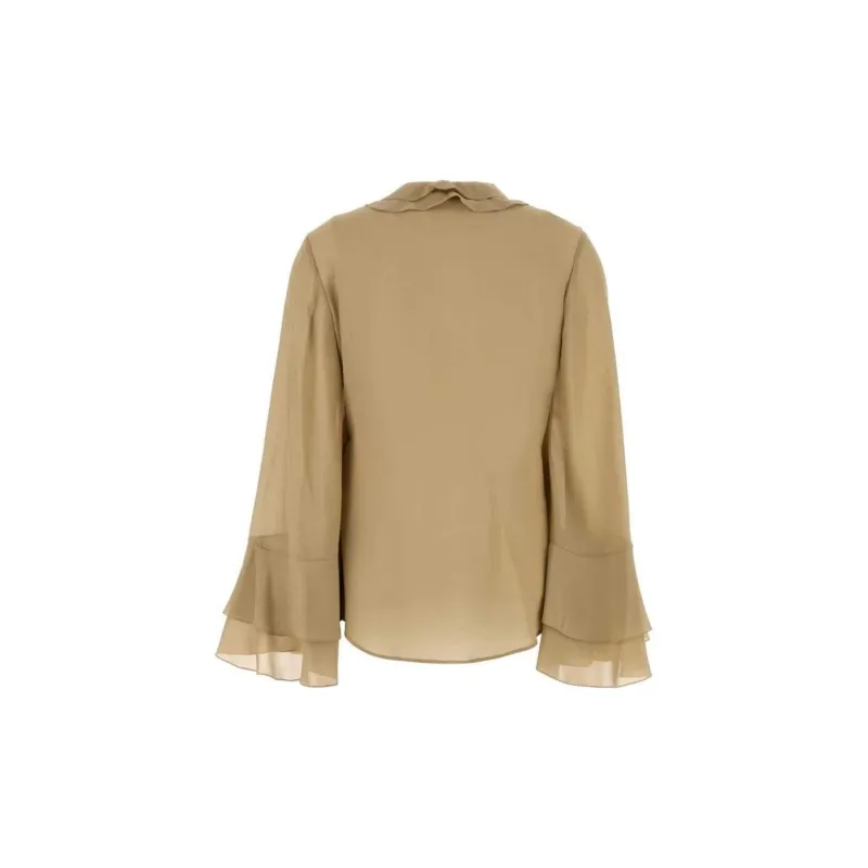 Chloé Ruffled Long Sleeved Shirt-1