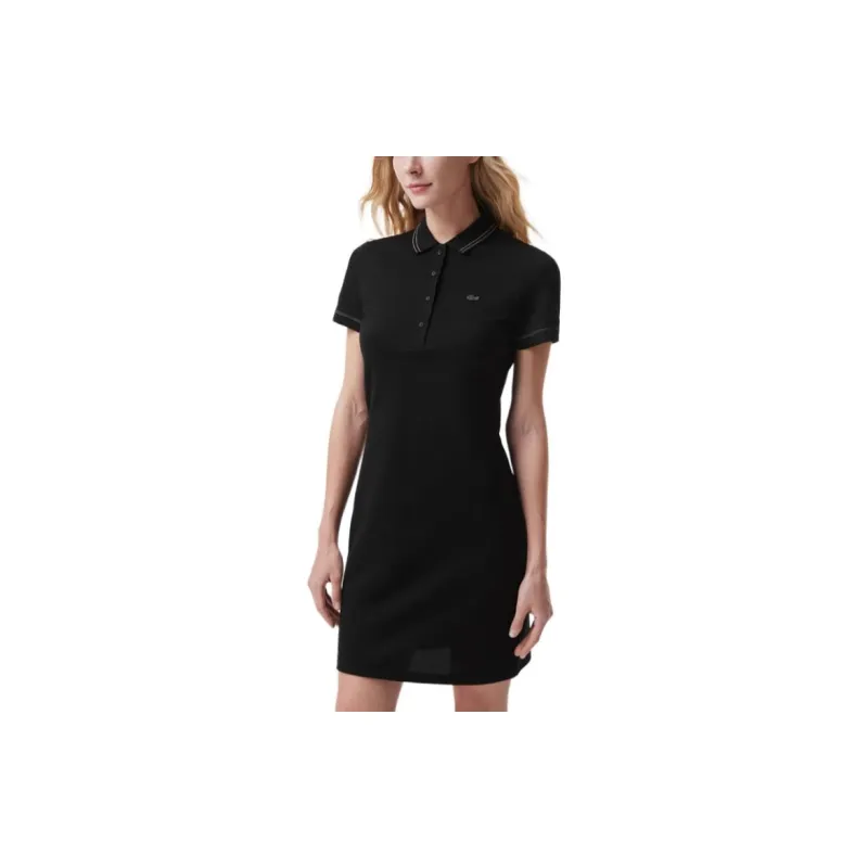 LACOSTE Short Sleeved Dresses Women's-4