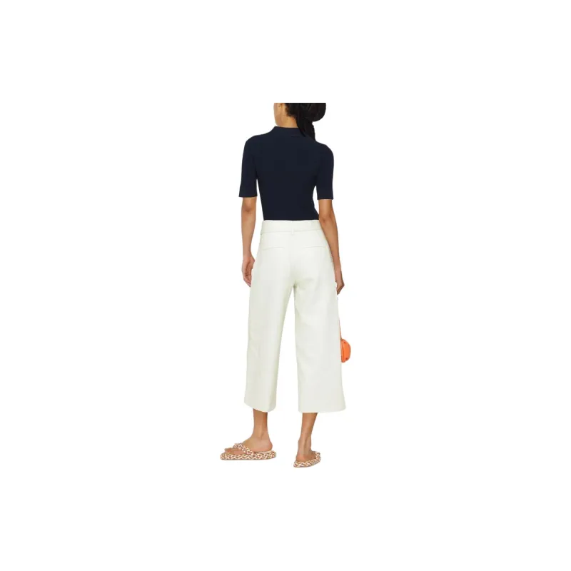 VINCE Cropped Panama Trousers-3