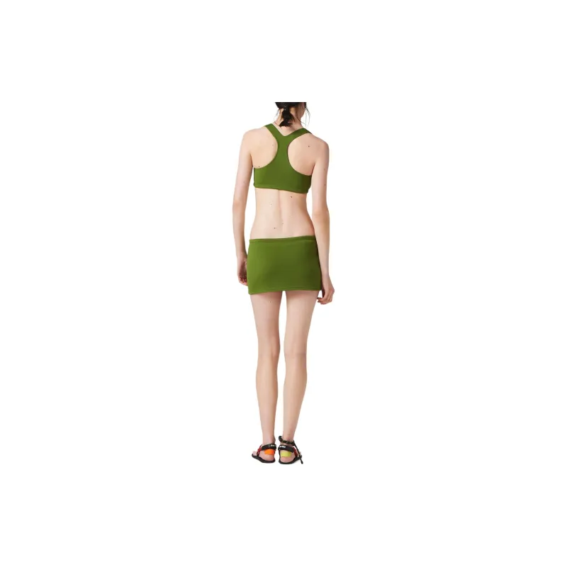 MIU MIU Tank Top Women's Light Grass Green-2