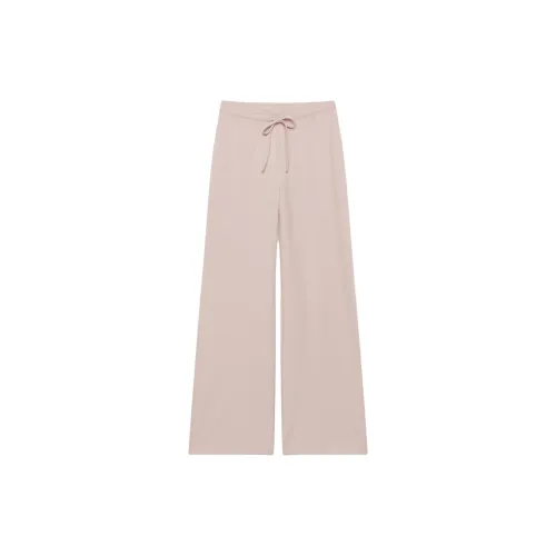 ARITZIA Knitted Sweatpants Women's Bow Pink/Bowknot Pink